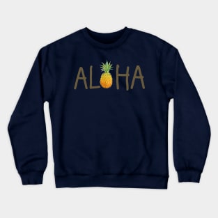 ALOHA Pineapple Crewneck Sweatshirt
